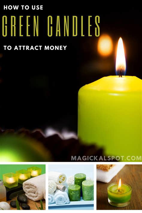 Money spell with candles